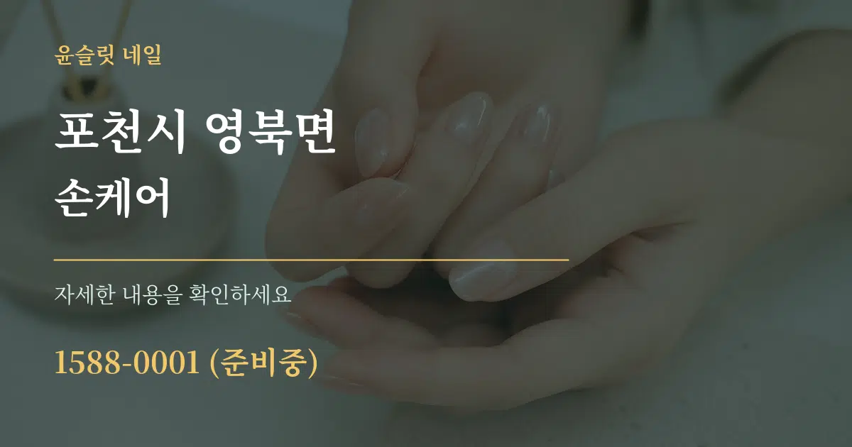 포천시 영북면 손케어 서비스 이용 안내 그래픽